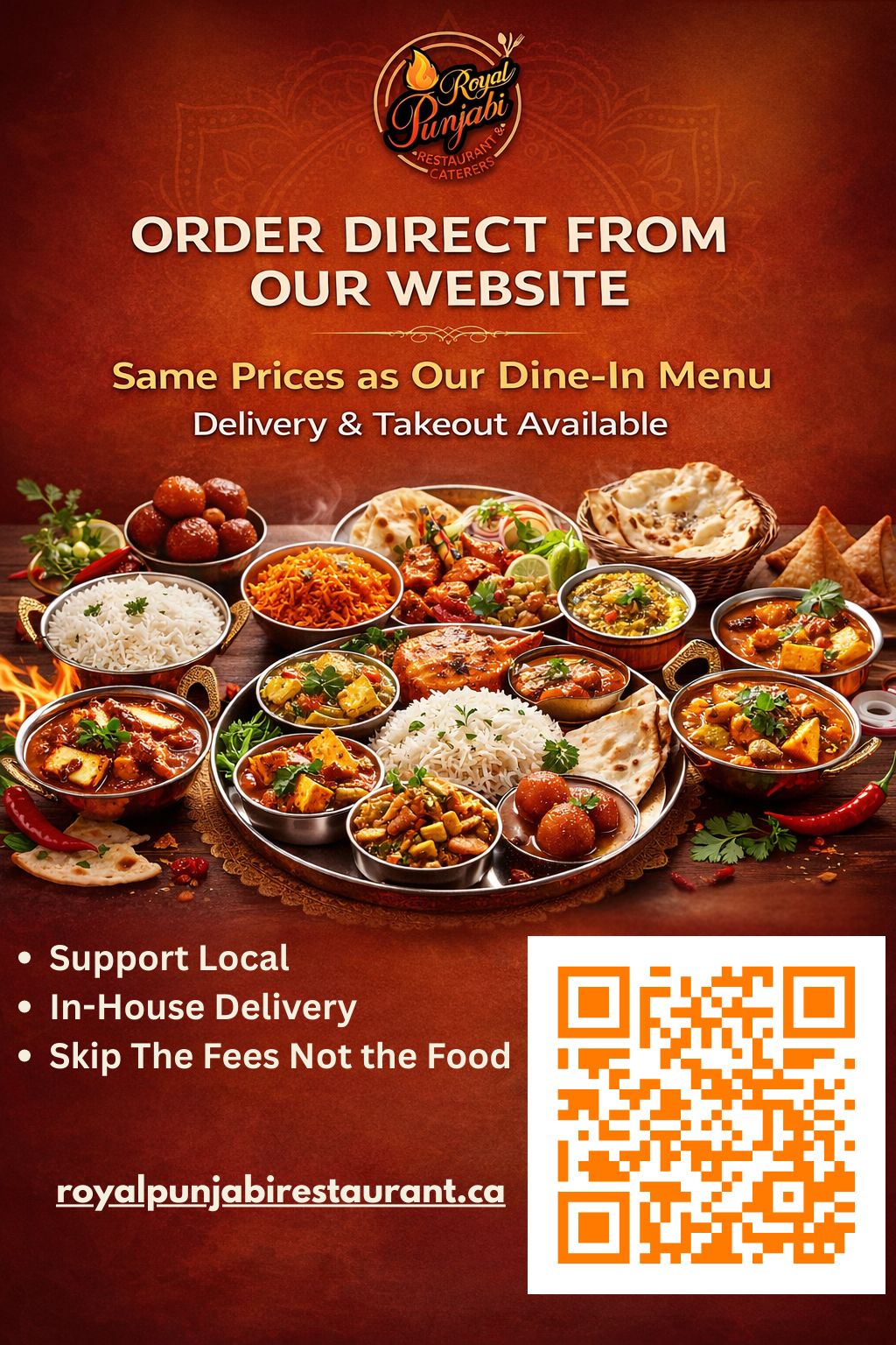 Royal Punjabi Restaurant & Caterers Special Offer - Punjabi Food Winnipeg